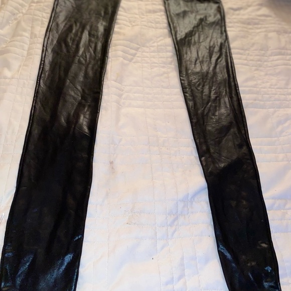 PVC stockings black - Picture 2 of 3